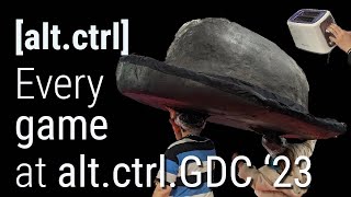 [alt.ctrl] Indie games with weird controllers from GDC '23 (alt.ctrl.GDC '23 interviews)