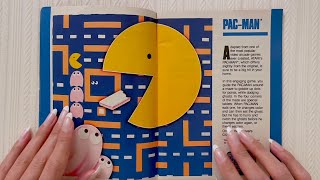 Famous ✨🕹️👾🛸✨ ASMR whisper vintage 80s video game Atari catalog ✨ let's take a look ^^ 1981 flip through 👽 Wealth
