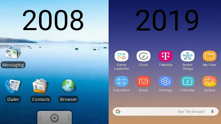 Evolution Of Android 2008 - 2019 [Evolutionary King]