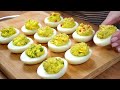 Diese leckeren Avocado Vorspeise mache ich jedes Wochenende! Vorspeisen Rezept in 10 Minuten!
