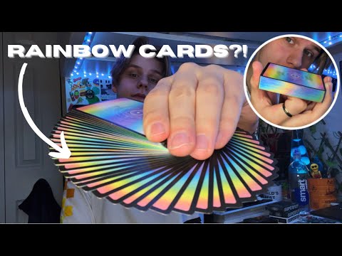 The Most Colorful Deck of Playing Cards?! (Deck Review!)