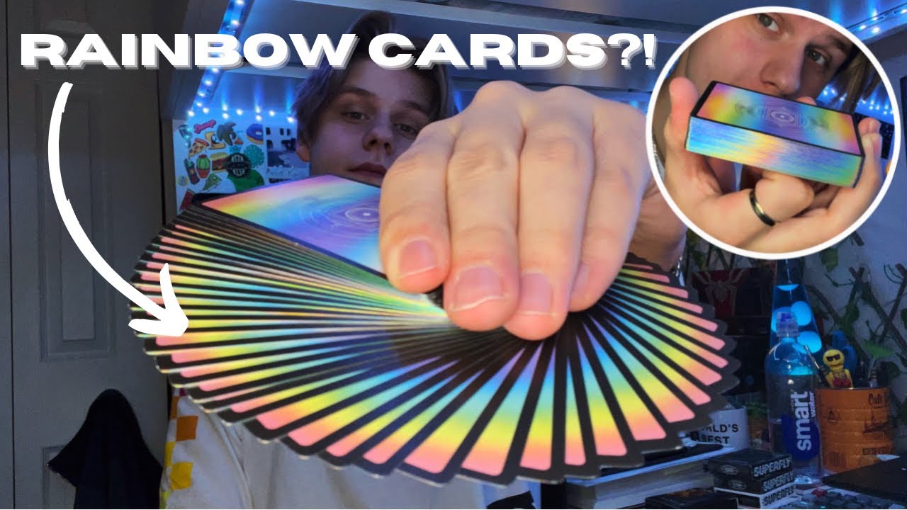 The Most Colorful Deck of Playing Cards?! (Deck Review!)