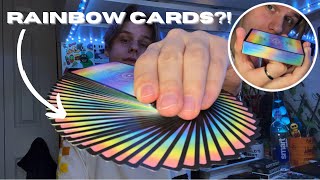 The Most Colorful Deck of Playing Cards?! (Deck Review!)