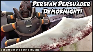 Persian Persuader Demoknight! Team Fortress 2 Demoman Gameplay