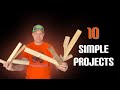 10 Easy Scrap Wood Projects (With Video Plans!)