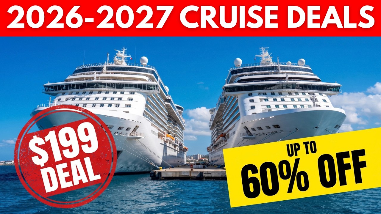 15 INSANE Cruise Deals in 2026 & 2027 You Won’t Believe Are Real!