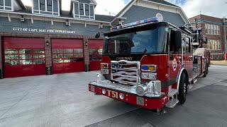 Cape May Fire Department - 2025 Pierce Enforcer 100’ Ascendant Aerial Tower (AAT) Quint
