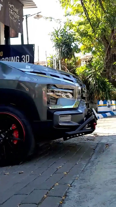 Xpander ganti velg HSR CK05 warna matte black Red Lips ring 18 #velghsr #otomotif #promo