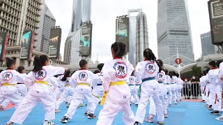2021 Shanghai Sports Festival，Taekwondo League Competition，Oriental Pearl Tower 上海国际大众体育节，上海市跆拳道联赛 1