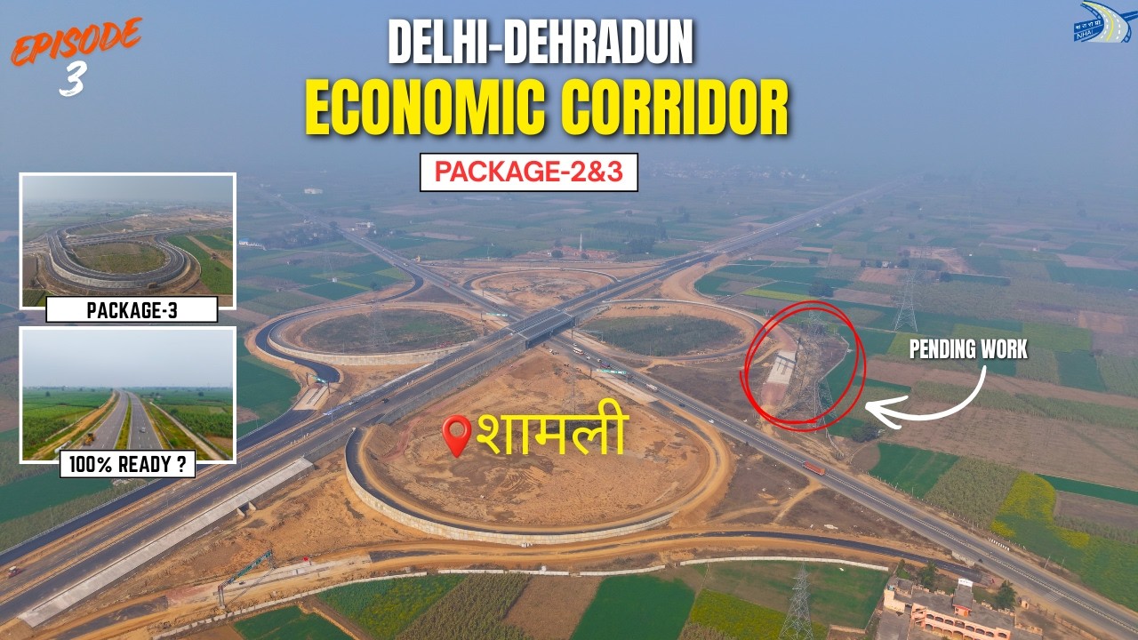 Delhi-Dehradun Economic Corridor : Package 2 | Massive Progress 🤩 🔥| February 2026 