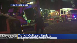Colorado Construction Company Faces $450,000 Fine From U.S. Department Of Labor After Worker's Death