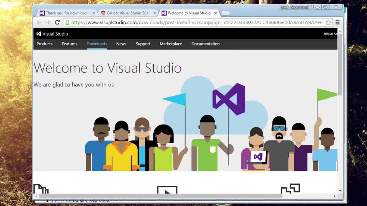 visual studio2015  Update 2022  Bài 3: Cài đặt visual studio 2015