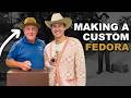 MAKING A CUSTOM FEDORA FROM 1930's