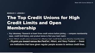 Credit Union Secrets: How to Access $50,000 in Credit with a $5 Membership