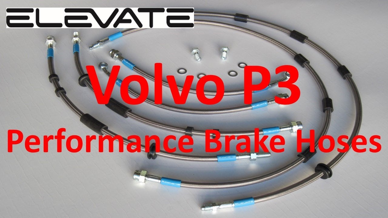 stylewe Elevate Volvo P3 Performance Brake Hoses