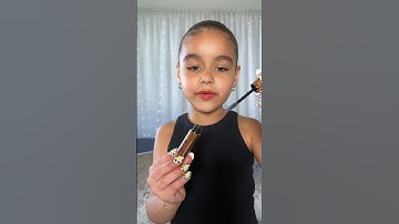 Makeup Tutorial By 7 Year Old Kassie | Part 1