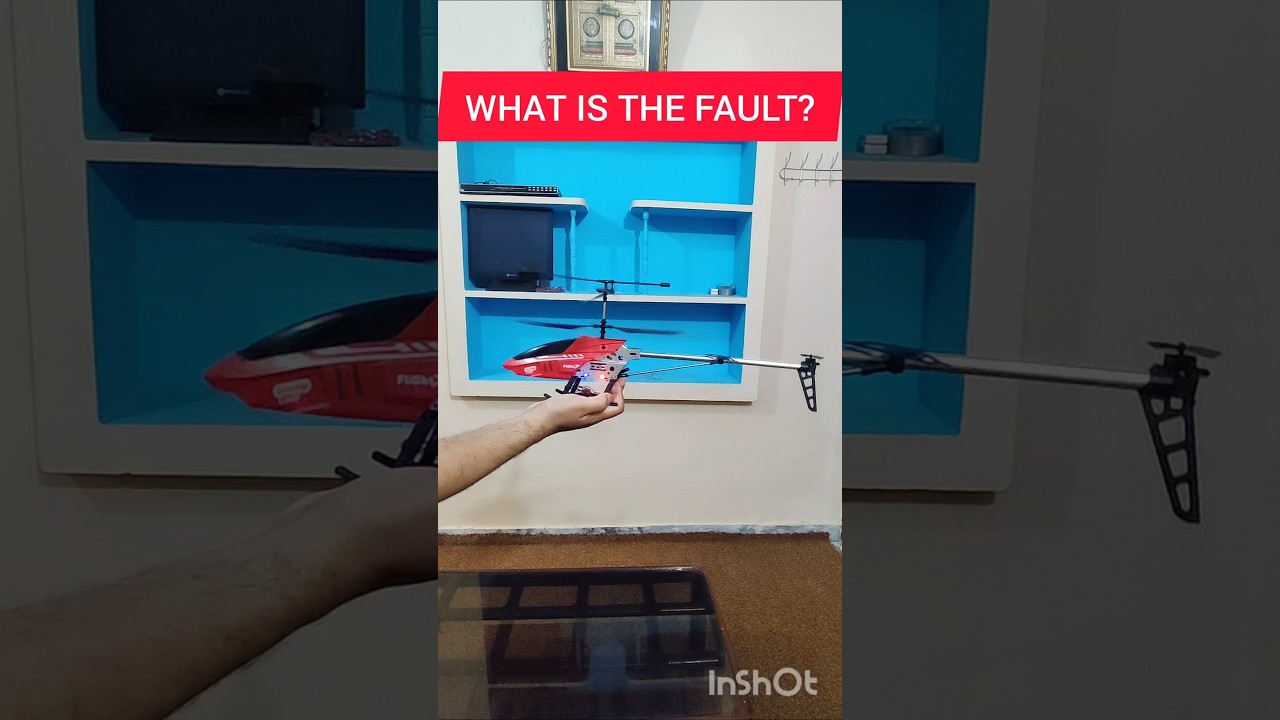 REMOTE CONTROL HELICOPTER NOT FLYING