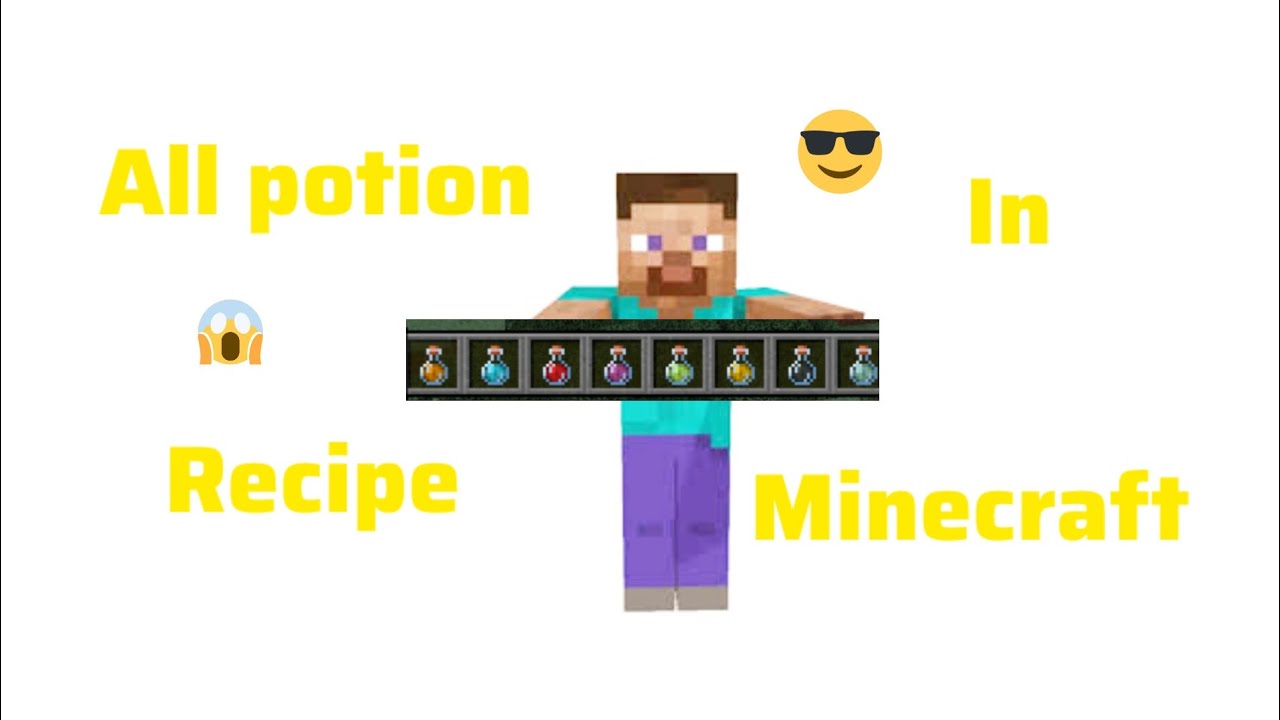 how to make all potion in Minecraft (part 1) 