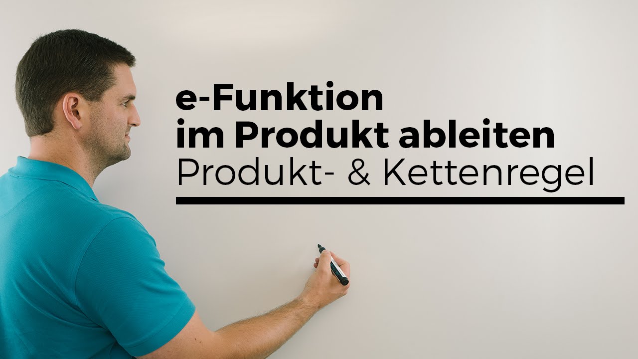 E Hoch Minus X Ableiten