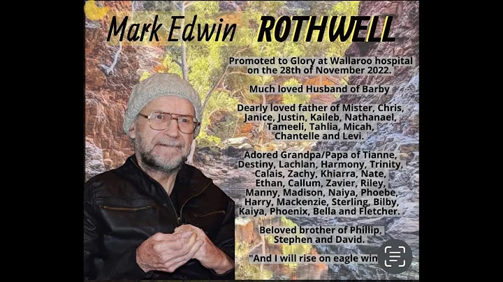 ROTHWELL Mark Funeral Service