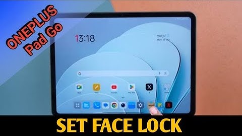 Oneplus pad go face lock kaise lagaye, how to setup face lock in OnePlus pad go,set face lock