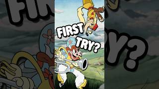 The INSANE Back to Back Run #shorts #cuphead  #thegamewheel #gaming