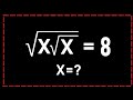 Ukraine | A Nice Olympiad Math Exponential Simplification Problem | Find X ?? |