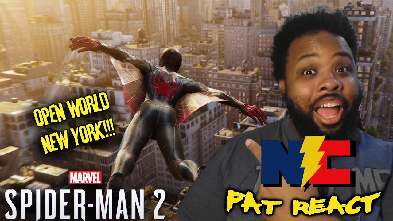 Marvel's Spider Man 2 OPEN WORLD Gameplay Trailer REACTION!!! -The Fat ...