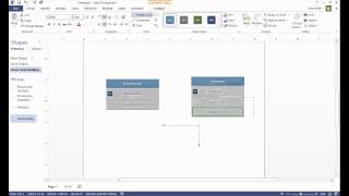 Detailed Data Modelling with MS Visio 2013 Profile