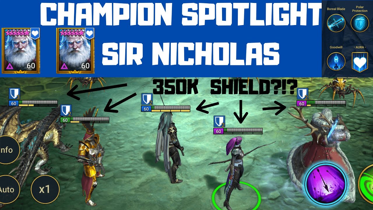 Champion Spotlight: Sir Nicholas I Raid Shadow Legends