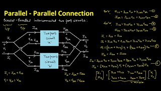 Parallel Parallel Interconnected Two Port Circuits
