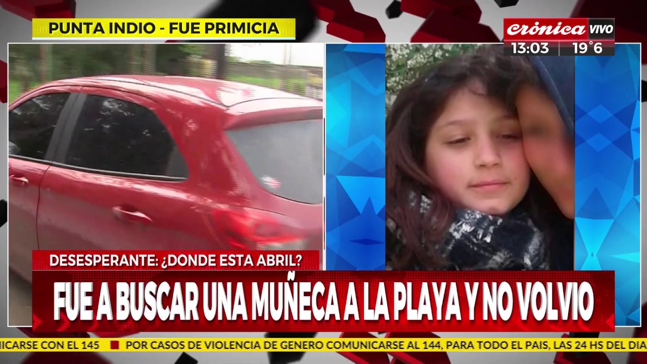 playa mujeres Desapareció nena de 10 años en Punta Indio