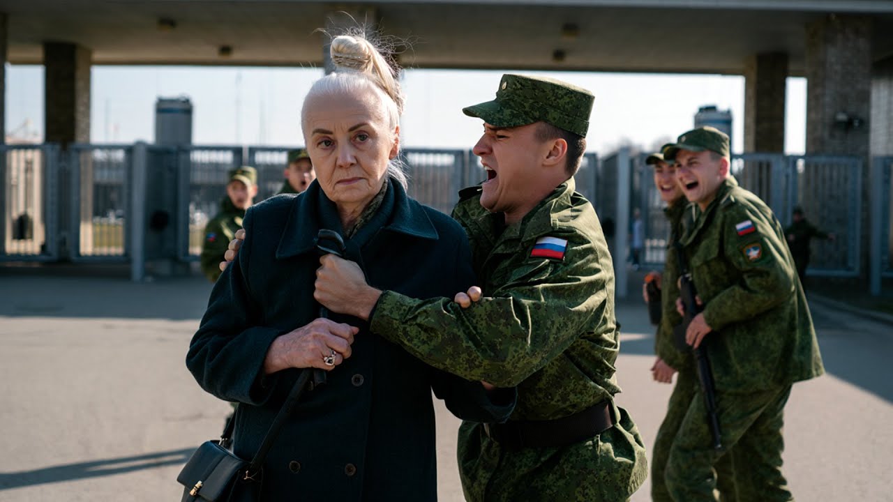 Солдаты отказали бабушке в проходе. Наутро их часть окружили спецназ и вертолёты.