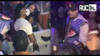 Bobby Shmurda Rowdy Rebel Dance Battle Chris Brown At Drakes LA Party