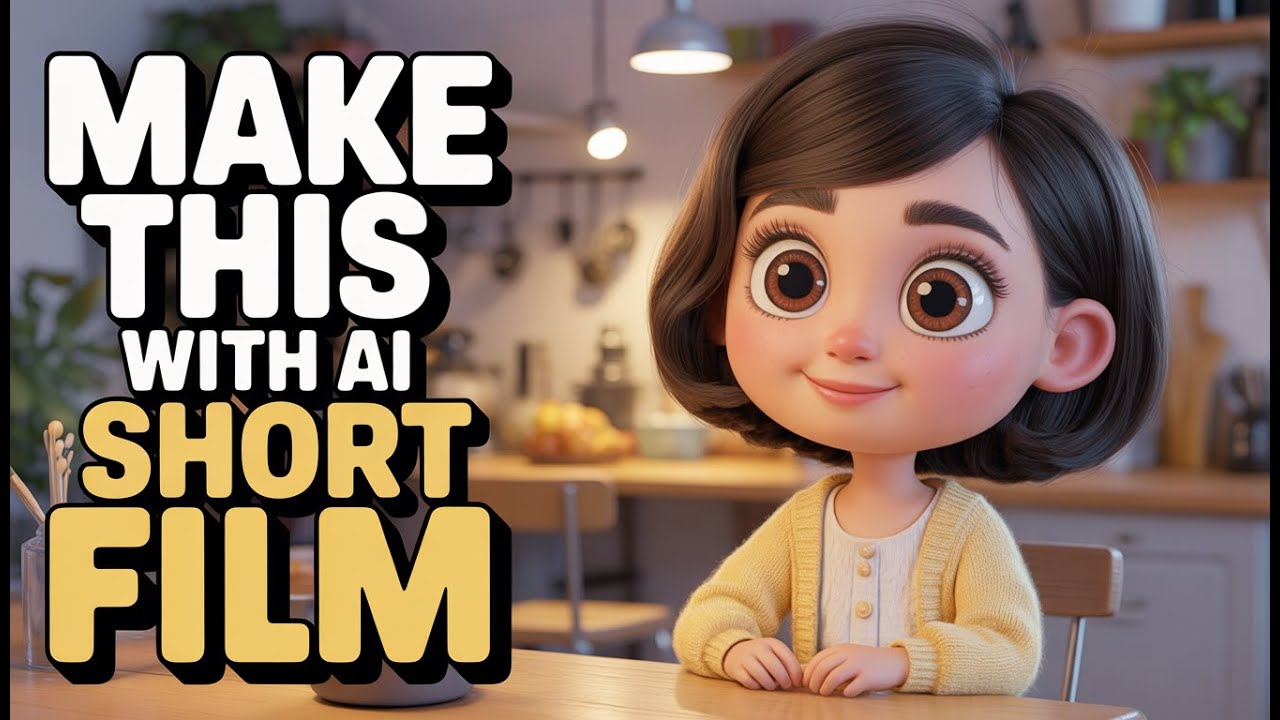 How to Make an Animated Cartoon Short Film Video Using AI: Step-by-Step Tutorial 