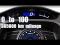 Honda Civic 2007 Reborn 0 to 100 speed test