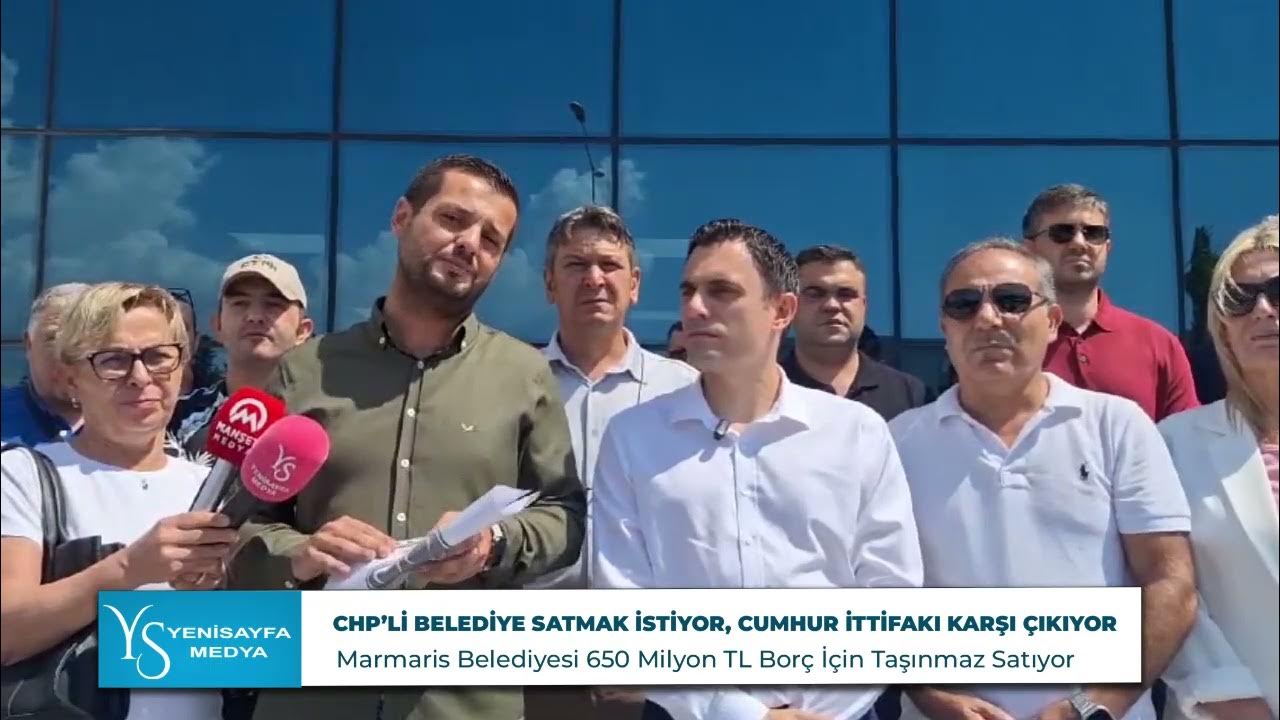 CHP’Lİ BELEDİYE SATMAK İSTİYOR, CUMHUR İTTİFAKI KARŞI ÇIKIYOR