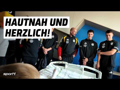 DFB players make a touching appearance