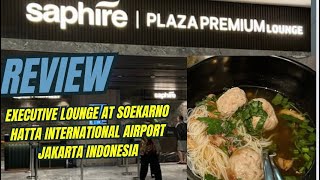 Saphire, plaza premium Lounge, Soekarno Hatta Indonesia. Airport