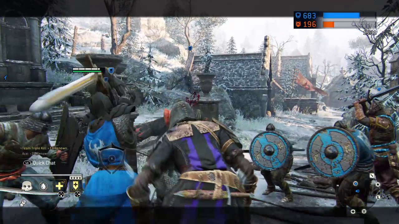 For Honor - Warden skirmish gameplay 14-0