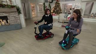 Ev rider easy move folding travel scooter on qvc