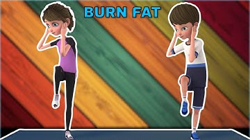 Burn Fat: Kids Exercises At Home - Fun Workout | Kids Exercise