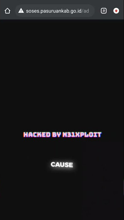 Story wa hacker deface web