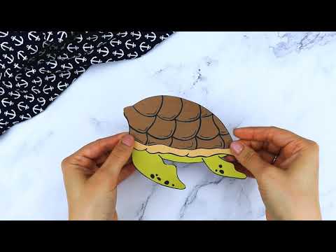 Free Printable Sea Turtle Craft Template