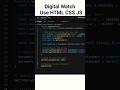 mini project for College Digital watch page use HTML CSS JS