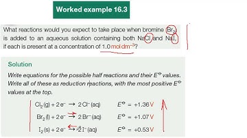 Predicting the direction of redox reactions