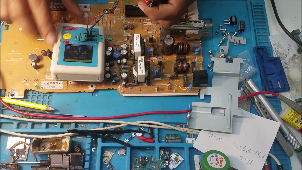 panasonic DMR EZ47V VHS DVD recorder long time to turns on goes off by