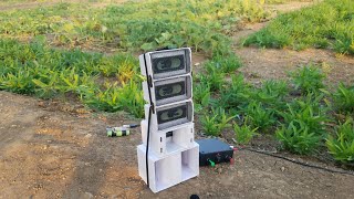 Cek Sound Miniatur di Pinggir Sawah