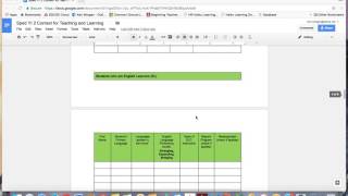 Sped Yr 2 Context for Teaching and Learning