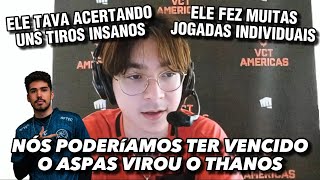 SEN TENZ FALA SOBRE DERROTA CONTRA LEVIATAN E DIZ QUE O ASPAS VIROU O THANOS CONTRA ELES